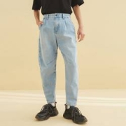 Meters bonwe 美特斯邦威 757307 男士牛仔裤