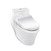 Panasonic 松下 智能马桶套装 DL-7230CWS智能马桶盖 A型连体坐便器 300mm坑距
