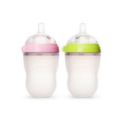 comotomo 可么多么 宽口径硅胶奶瓶 250ml 两支装