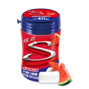 plus会员、京东极速版：Stride 炫迈 口香糖 水蜜西瓜味 40粒 共56g×2件