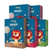 Rivsea 禾泱泱 宝宝零食酸奶溶豆添加益生菌入口易溶5盒装（原味+蓝莓+草莓+苹果+猕猴桃）