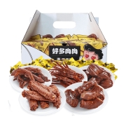 88vip：周黑鸭 零食礼包 好多肉肉 500g/盒＊3件