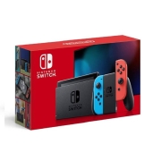 PLUS会员：Nintendo 任天堂 Switch 续航版游戏机 红蓝 *港版主机