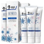 DARLIE 黑人 好来(原黑人)星耀白牙膏（雪绒花）3支（共360g）亮白去牙渍烟渍 星星膏体（口味随机）
