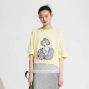 8日10点：LILY 丽丽 女士圆领短袖 120230A8366607