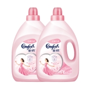 20点开始、88VIP：Comfort 金纺 基础护理系列 衣物护理剂 4L*2瓶 淡雅樱花