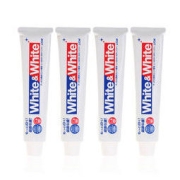 LION 狮王 WHITE&WHITE美白牙膏 150g*4