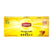 plus会员：Lipton 立顿  黄牌 精选经典 2g*25包*2件