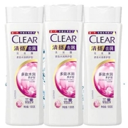 京喜 app：CLEAR 清扬 多效水润洗发水洗发露100g（3瓶装）