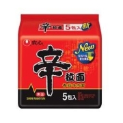 88VIP：NONGSHIM 农心 辛拉面 120g*5袋