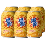 PLUS会员：鲜汽十族 爆橙 果汁气泡饮料 310ml*6罐*2件