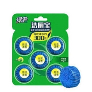 EVER GREEN 绿伞 蓝泡泡洁厕宝 50g*5 洁厕块 厕所马桶自动清洁去异味洁厕剂