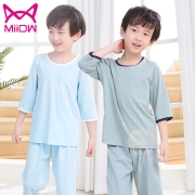 聚划算百亿补贴：猫人  纯棉家居服 
空调服 T恤套装  110-180CM   多款选择