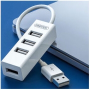 UNITEK 优越者 Y-2146 USB2.0 四口集线器 0.1m 白色