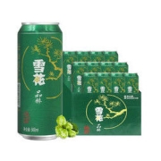 SNOWBEER 雪花 啤酒（Snowbeer） 晶粹（清爽升级版） 500ml*12听 整箱装