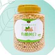 京东极速版:珍谷诱惑 东北有机黄豆 1kg 罐装
