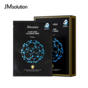 JMsolution 奢耀焕润富勒烯高保湿面膜10片/盒 韩国进口JM面膜 补水保湿 面膜男女通用 进口超市