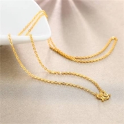 PLUS会员：CHJ JEWELLERY 潮宏基 女士足金项链  约3.55g