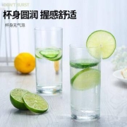 京东极速版：FGA 富光 透明玻璃杯 2只装