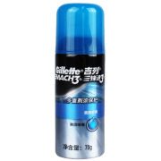 限时秒杀:吉列（Gillette） 手动剃须泡沫刮胡膏 锋速3剃须啫喱70g