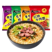 再降价、有券的上:今麦郎 大今野方便面 香辣牛肉面5连包