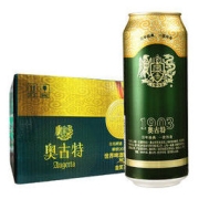 TSINGTAO 青岛啤酒 奥古特12度500ml*12听 大罐整箱装 口感醇厚（新老包装随机发放）