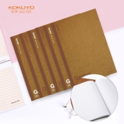 KOKUYO 国誉 WCN-G5801C A5牛皮记事本 80页 6本装
