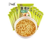 京东极速版：白象  原汁猪骨面整箱 75g＊24袋