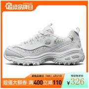 SKECHERS 斯凯奇 D'LITES 13144 女款休闲运动鞋 BKLP 37