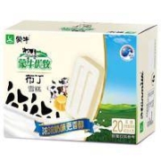 PLUS会员：MENGNIU 蒙牛 优牧 布丁牛奶口味雪糕 40g*20支 （家庭装）*3件