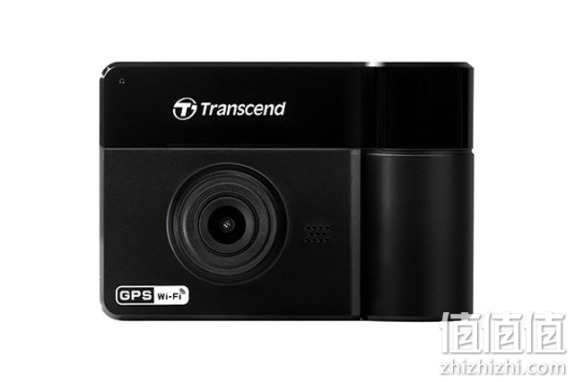 Transcend 创见 Drivepro 550 双镜头行车记录仪 全高清视频 内置Wi-Fi功能，可进行手机直播