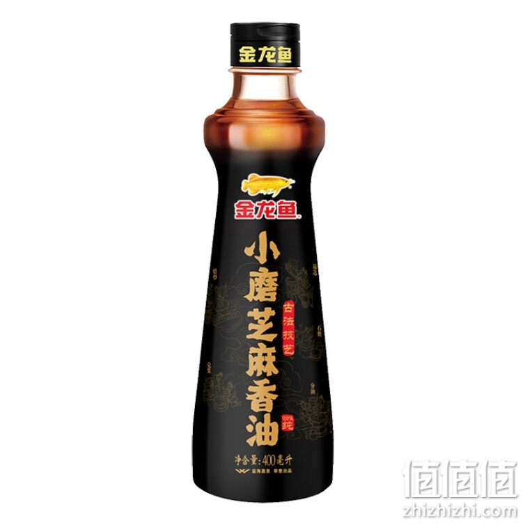 金龙鱼 食用油 凉拌调味烹饪火锅小磨 纯芝麻 香油 400ML