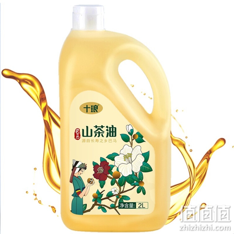 十琅 巴马山茶油2L 低温物理压榨一级茶籽油广西特产植物食用油
