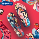Hotmarzz黑玛 新款国潮风人字拖女士拖鞋中国风夏时尚外穿防滑凉拖平底休闲沙滩夹脚拖鞋 深蓝色 38【正码款】