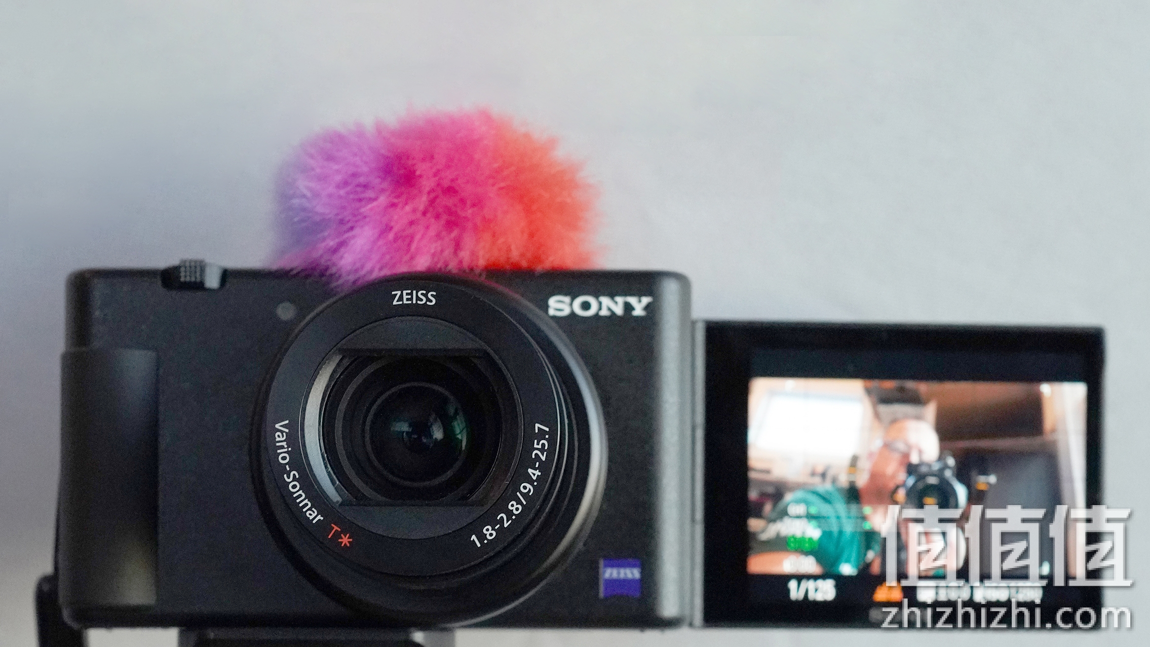 索尼(SONY)ZV-1 Vlog相机 4K视频/美肤拍摄/强悍对焦/学生/入门 (ZV1) 黑色