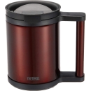 膳魔师 THERMOS 真空隔热马克杯 280ml 透明棕色 JCP-280C CBW