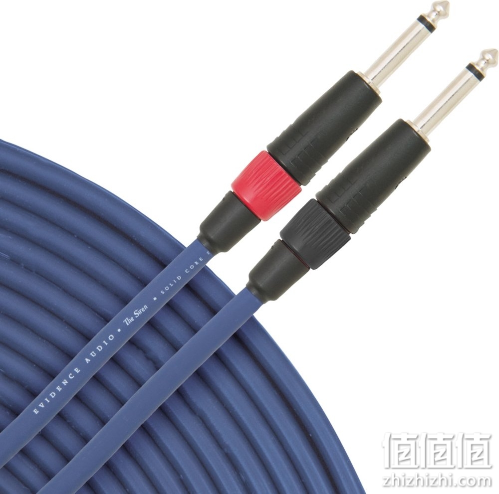 Evidence Audio Siren II Speaker Cable 3 ft. Straight to Straight 1/4 IN