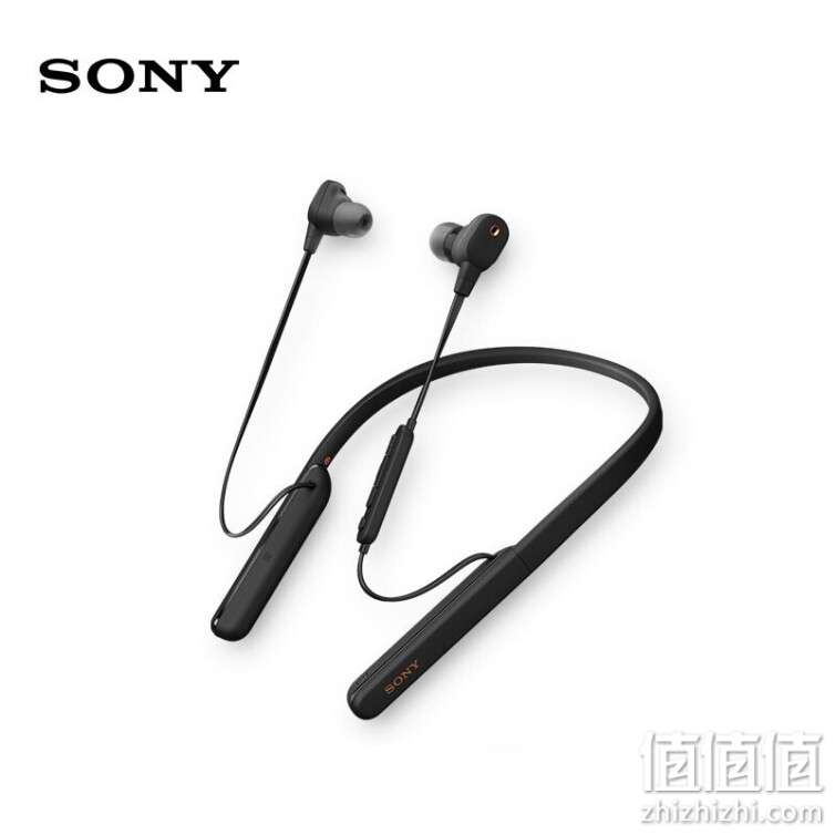 索尼（SONY）WI-1000XM2 颈挂式无线蓝牙耳机 高音质降噪耳麦主动降噪 入耳式手机通话 黑色