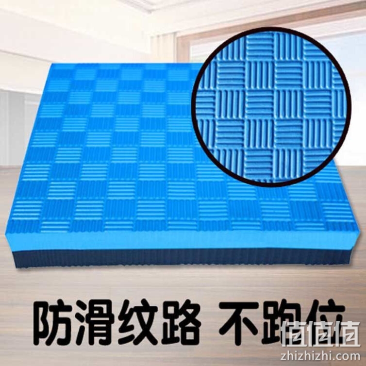 健腹轮垫子跪垫加厚家用健身保护膝盖支撑手肘垫瑜伽垫小号 厚4cm/25*40纯黑