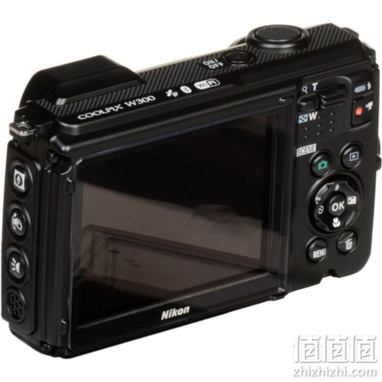 Nikon尼康 COOLPIX W300 4K超高清数码相机 轻便防水四防相机 内置GPS定位 黑色