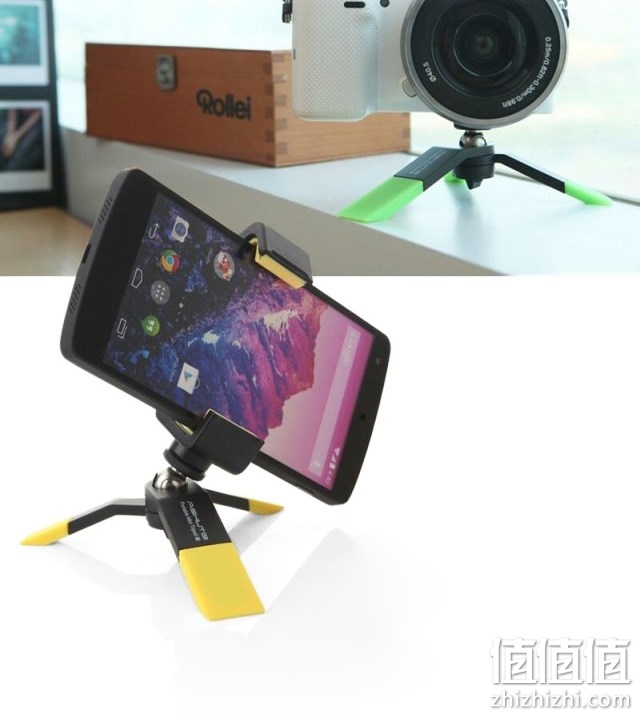 AtoB 迷你Y型三脚架桌上三脚架手机架微单适用便携小巧