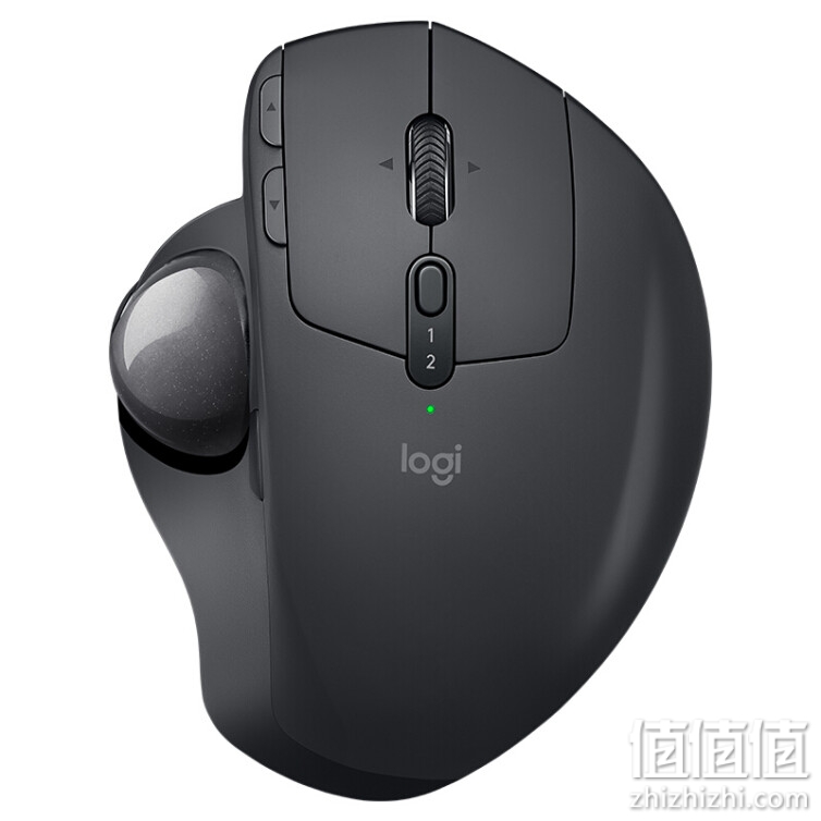 罗技（Logitech）MX ERGO 无线轨迹球办公鼠标 优联蓝牙连接 可调节转轴 人体工学设计 【鼠标+WPS教程卡套餐】灰色