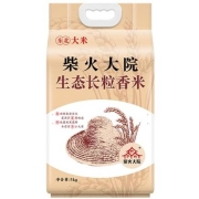 88VIP：柴火大院 生态长粒香米 5kg*3件