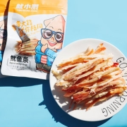鱿小溅 果木炭烤 手撕鱿鱼条 80g*3件