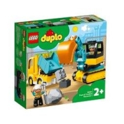 88VIP：LEGO 乐高 Duplo得宝系列 10931 翻斗车和挖掘车套装