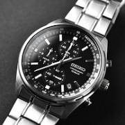 Seiko 精工 Chronograph计时系列 SSB379P1 男士石英腕表