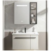 SHKL 心海伽蓝 4450浴室柜组合 普通镜柜+抽拉龙头 0.8m