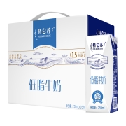88VIP：特仑苏 牛奶 经典品质 低脂牛奶 16盒