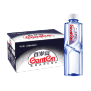 88VIP：Ganten 百岁山 天然矿泉水 348ml*24瓶