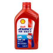 有券的上：爱德王子 壳牌 5W-30 SG级 全合成机油 摩托车机油 1L